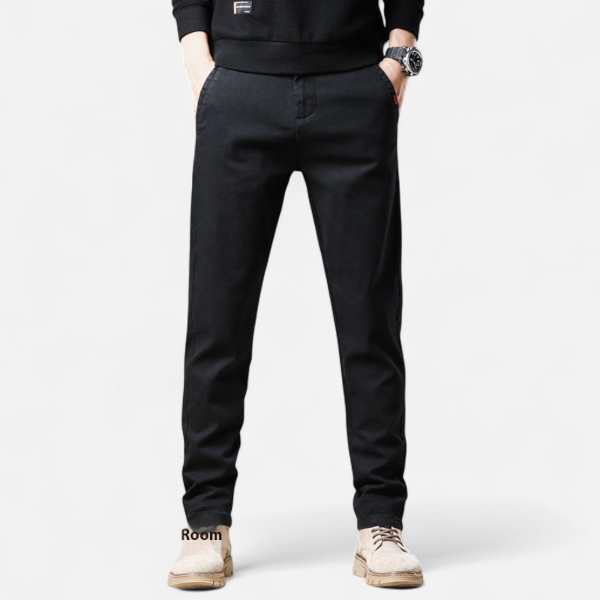 Montenza | Men’s Slim Fit Trousers – Milano Tailored Essence