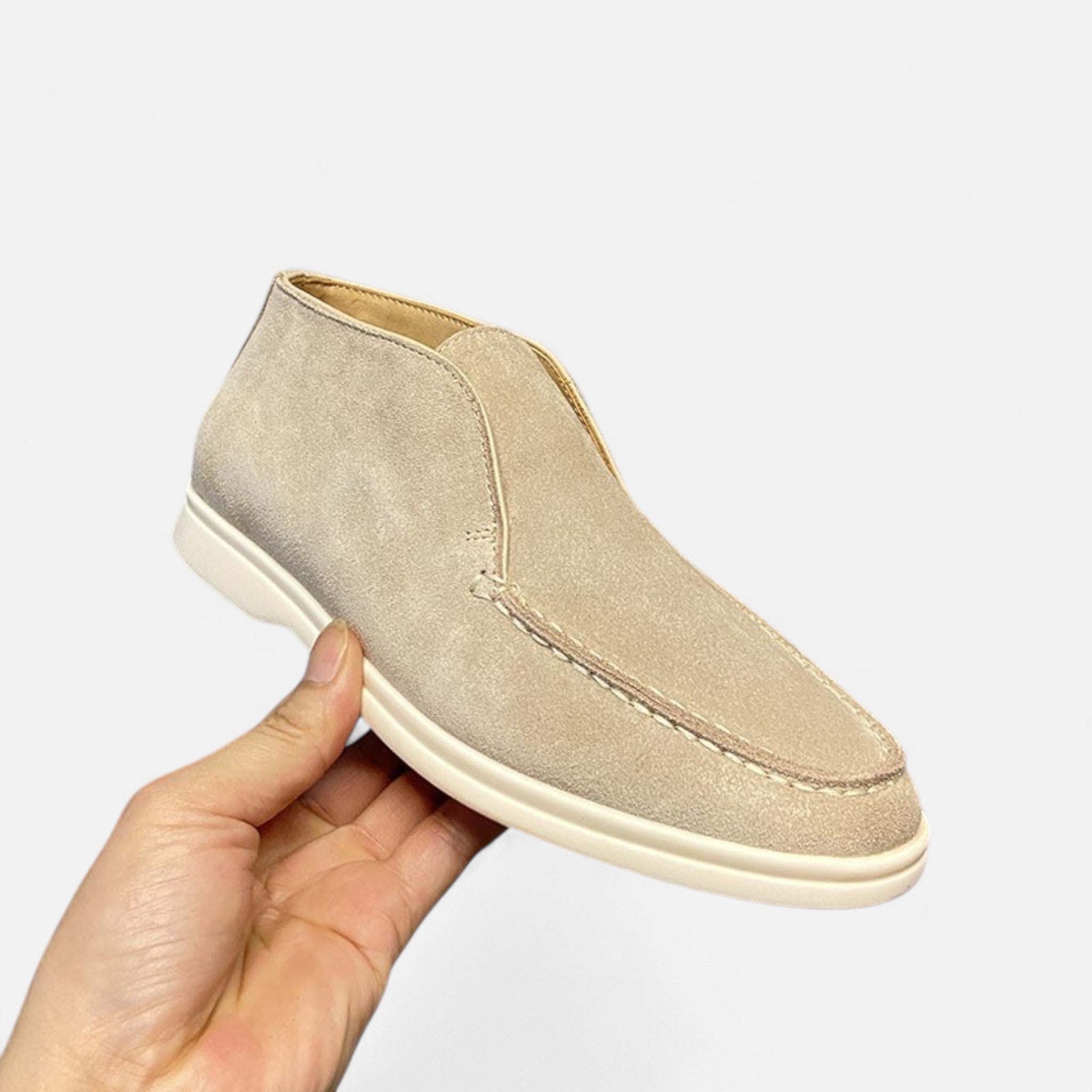 Montenza | Men’s Sheepskin Loafers – Elevated High-Top Leisure