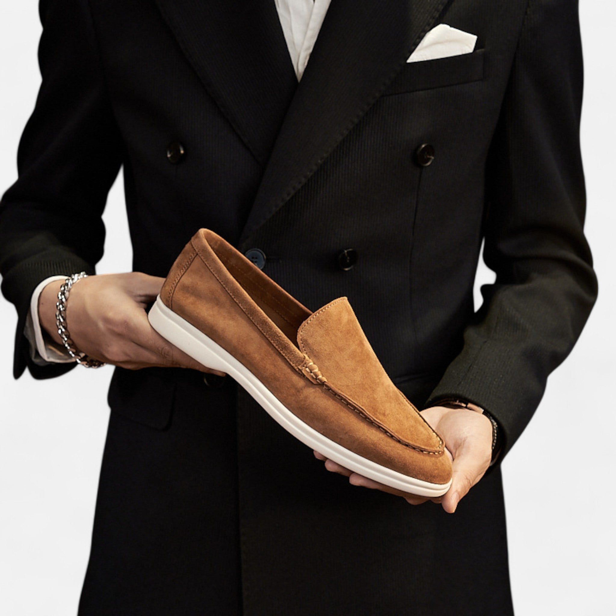 Montenza | Men’s Classic Suede Loafers – Riviera Heritage Edition