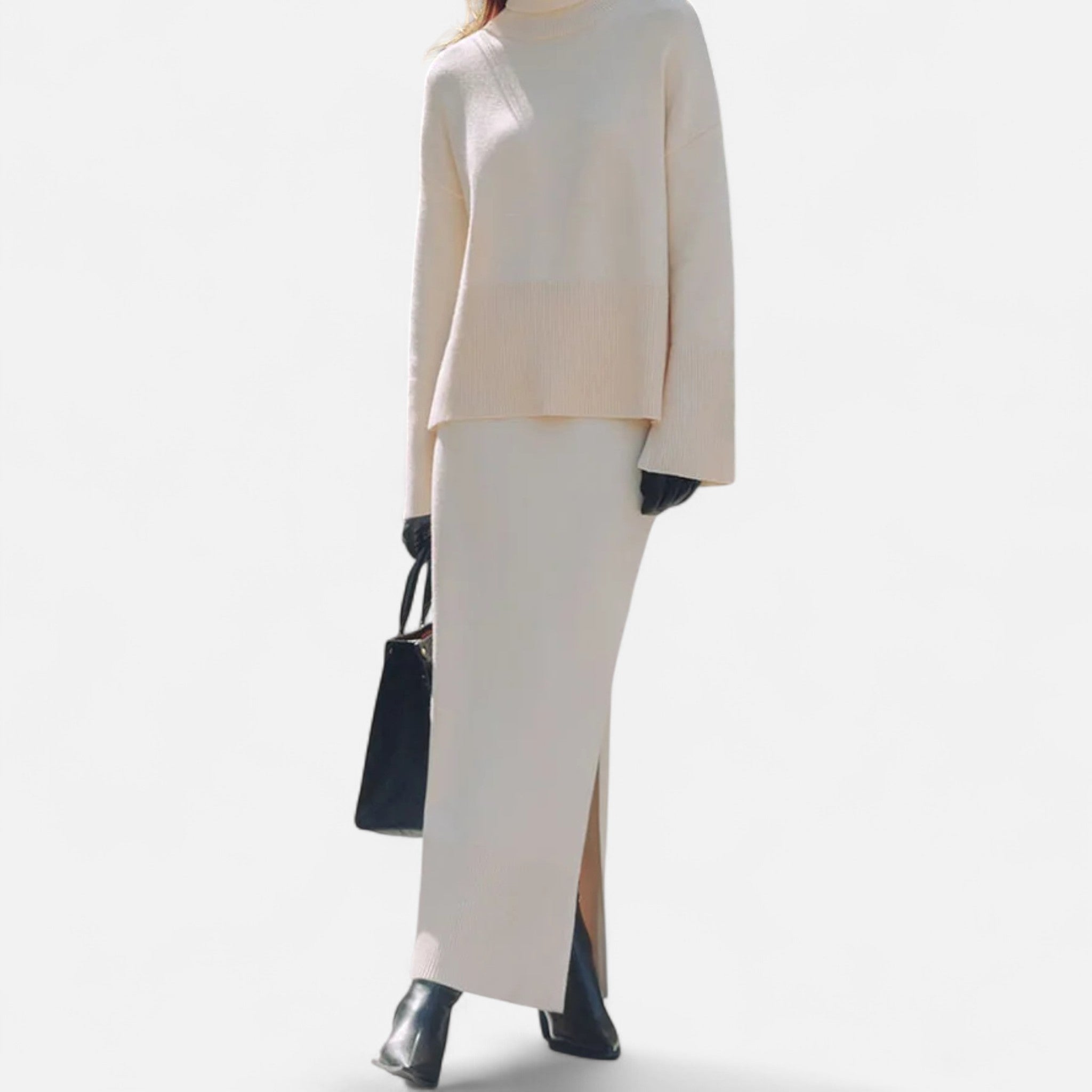 Montenza | Women’s Knit Turtleneck Sweater – Timeless Comfort