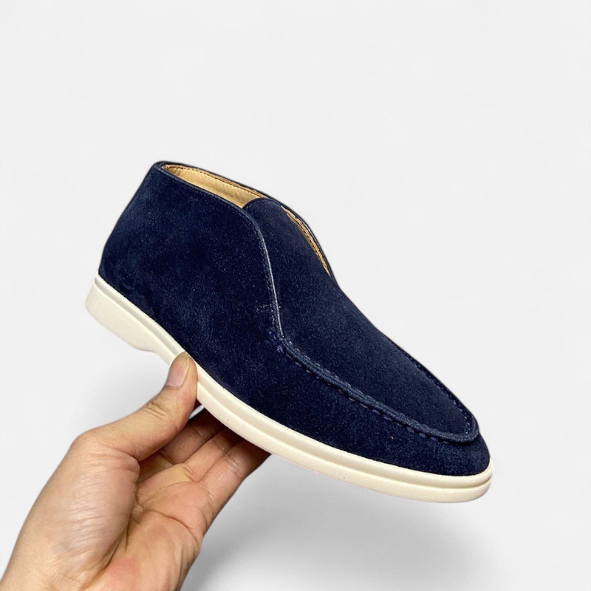 Montenza | Men’s Sheepskin Loafers – Elevated High-Top Leisure