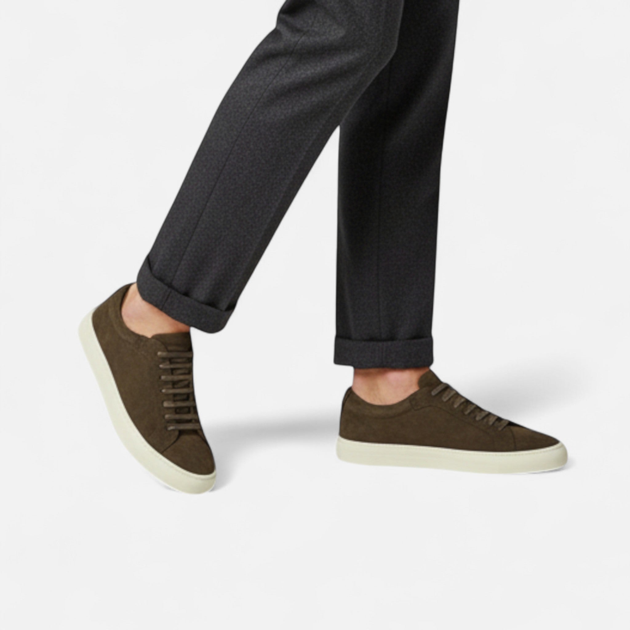 Montenza | Men’s Suede Sneakers – Effortless Continental Classic