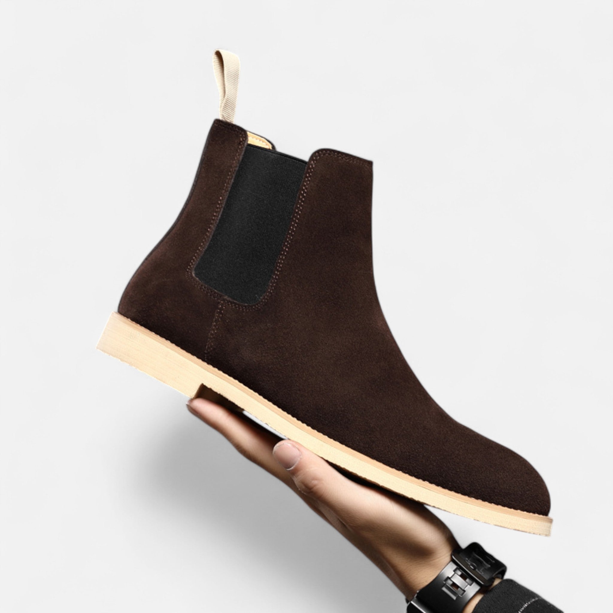 Montenza | Men’s Suede Chelsea Boots – Refined Winter Classic