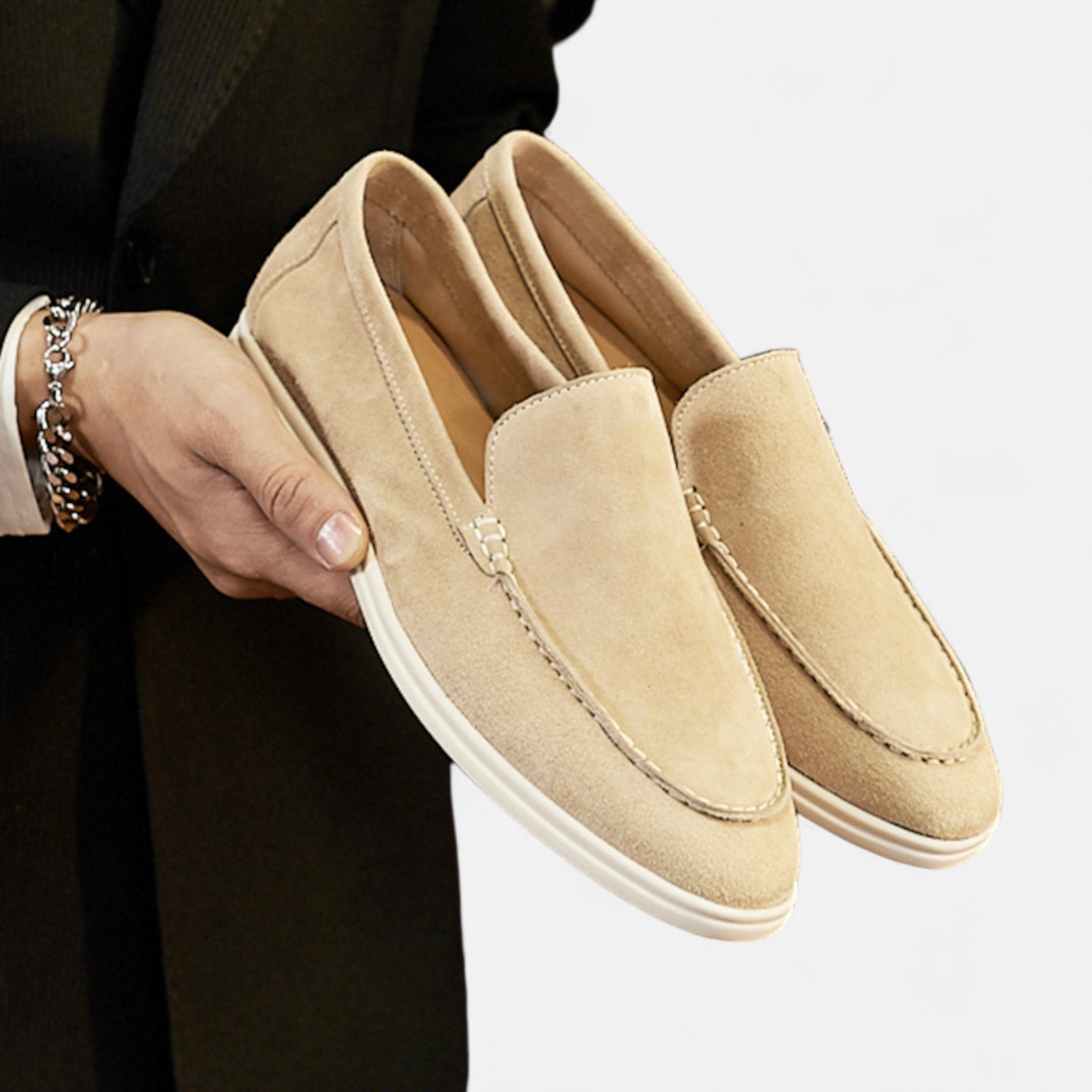 Montenza | Men’s Classic Suede Loafers – Riviera Heritage Edition