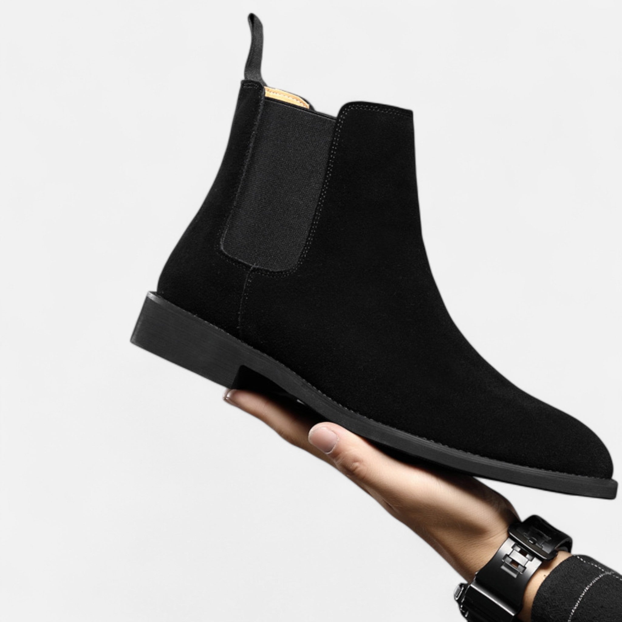 Montenza | Men’s Suede Chelsea Boots – Refined Winter Classic