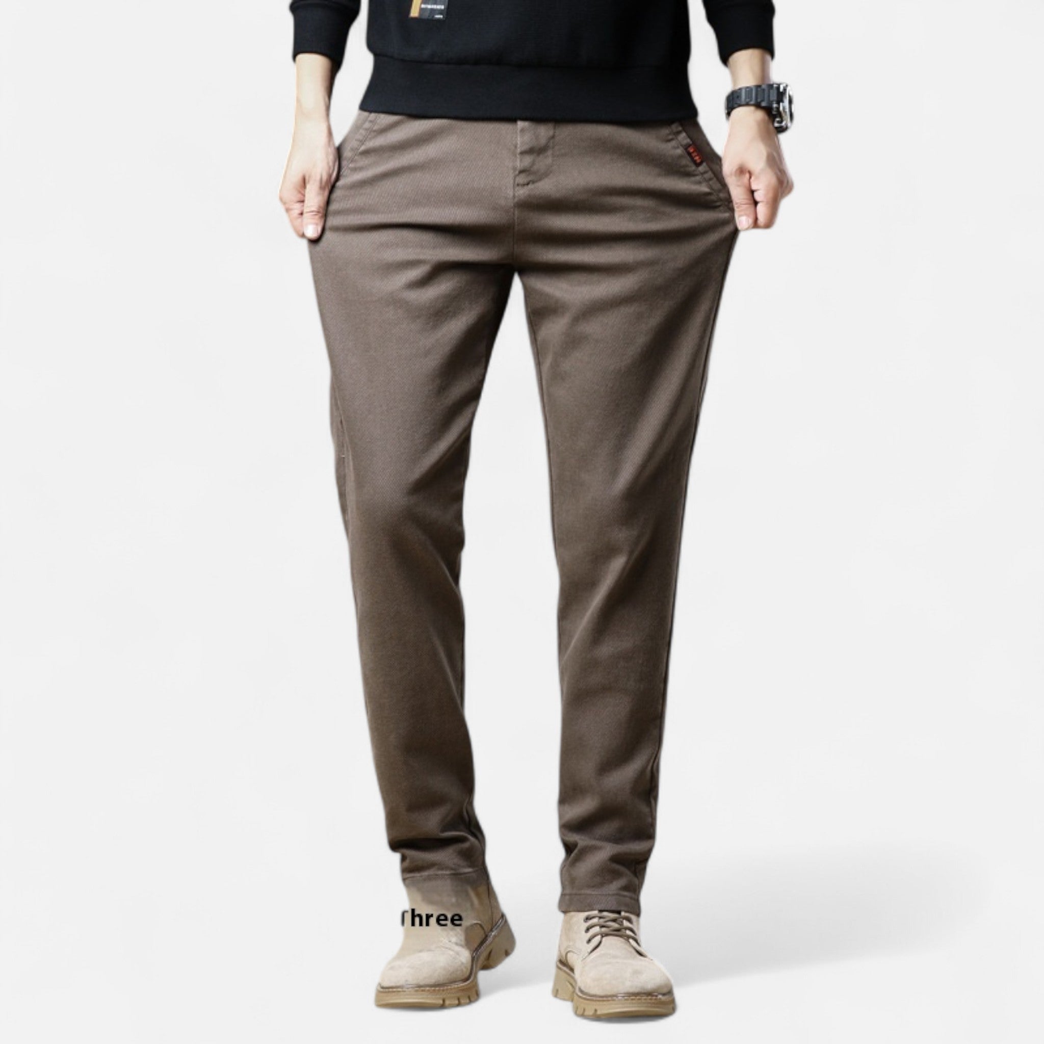 Montenza | Men’s Slim Fit Trousers – Milano Tailored Essence