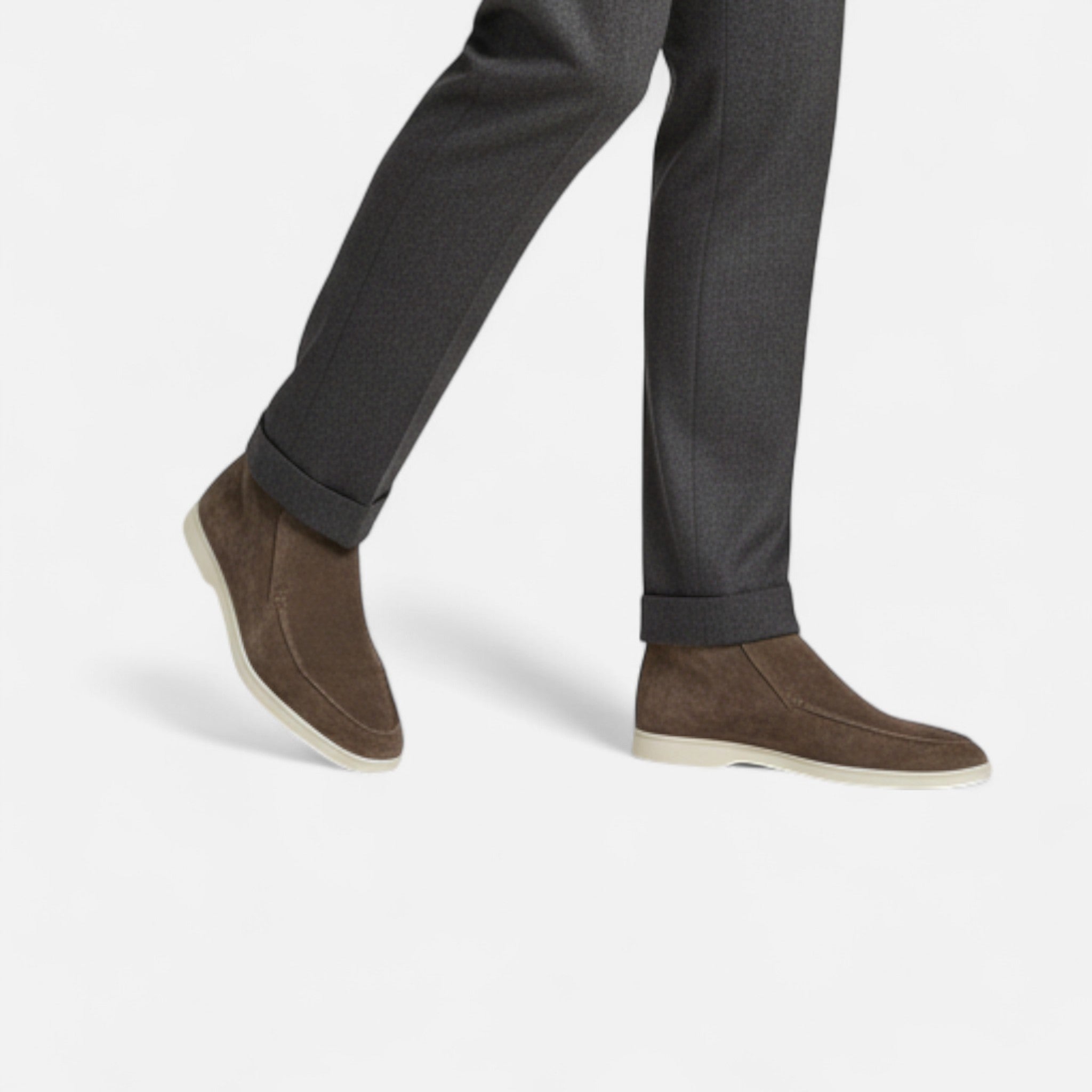 Montenza | Men’s Sheepskin Loafers – Elevated High-Top Leisure