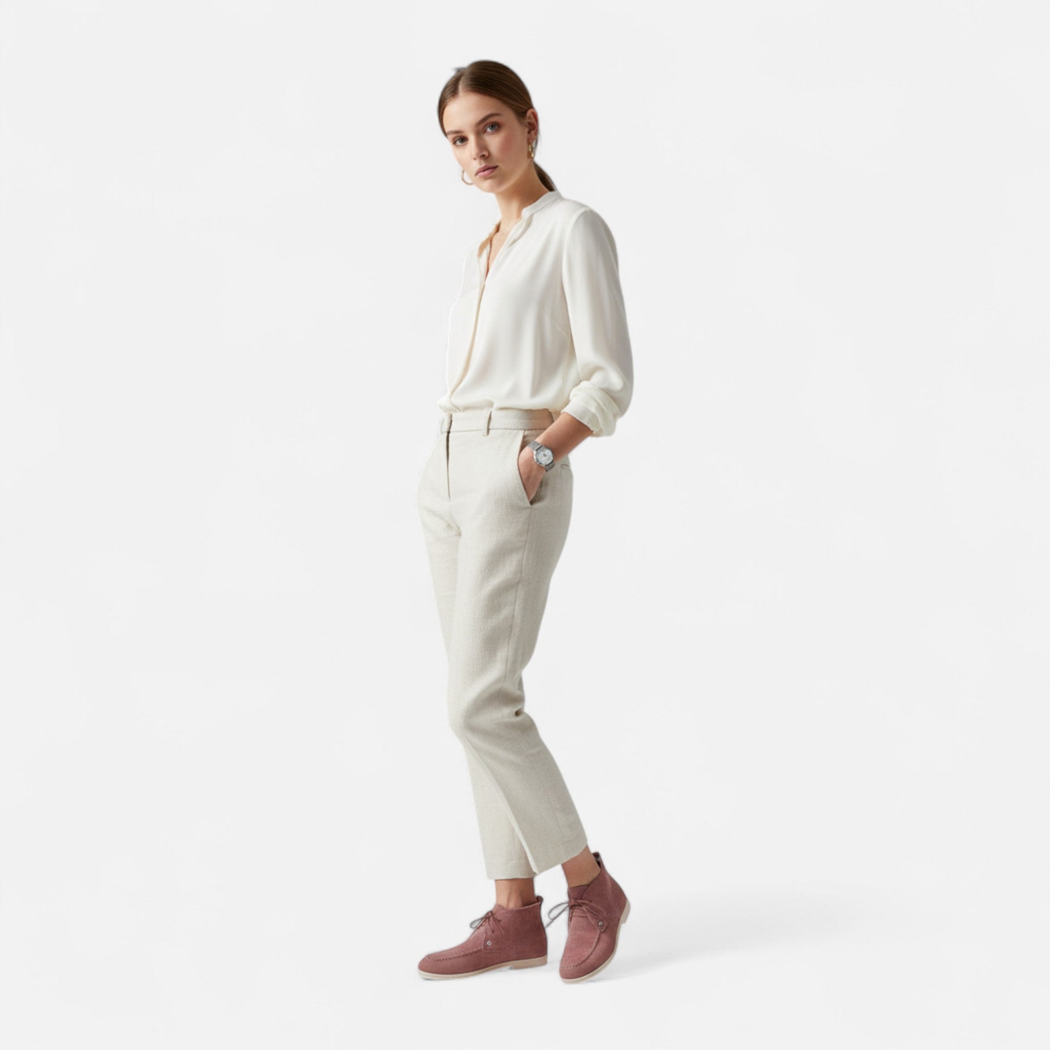 Montenza | Women’s Classic Suede Loafers – Riviera Grace Edit