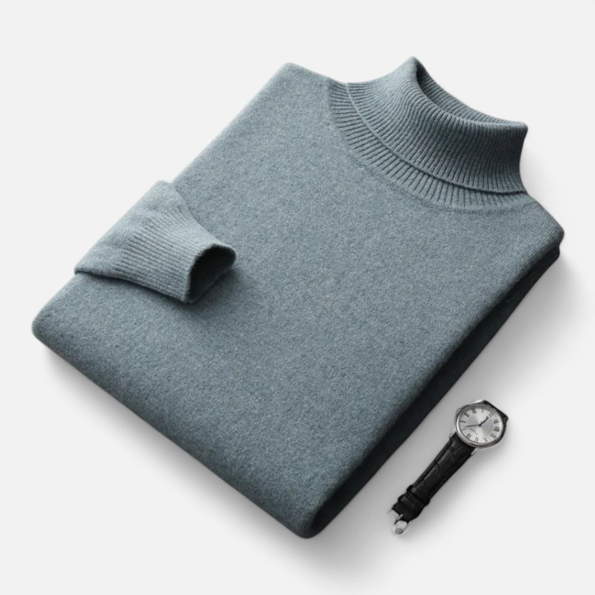 Montenza | Men’s Cashmere Sweater – Heritage High Lapel