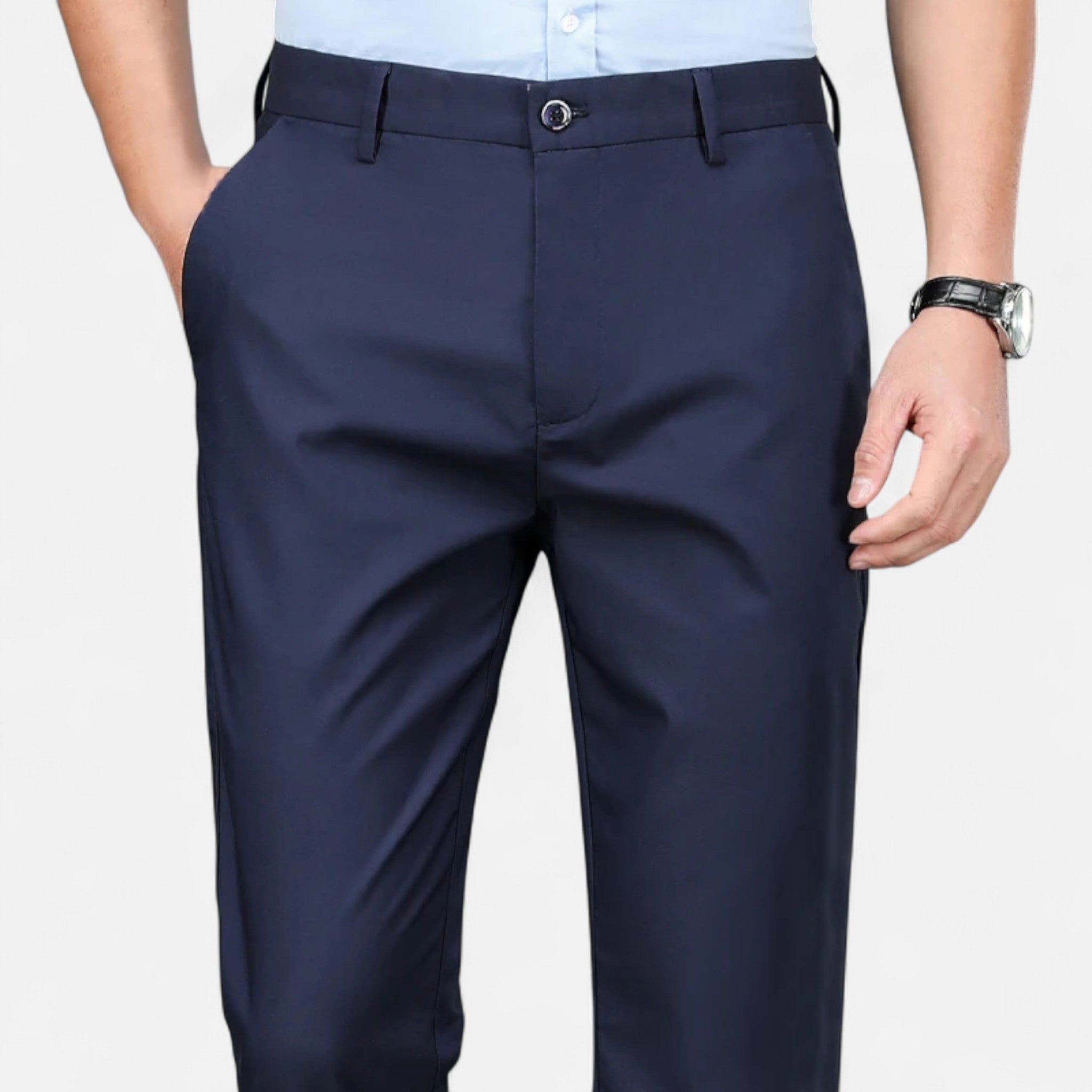 Montenza | Men’s Casual Stretch Trousers – Effortless Tailored Ease