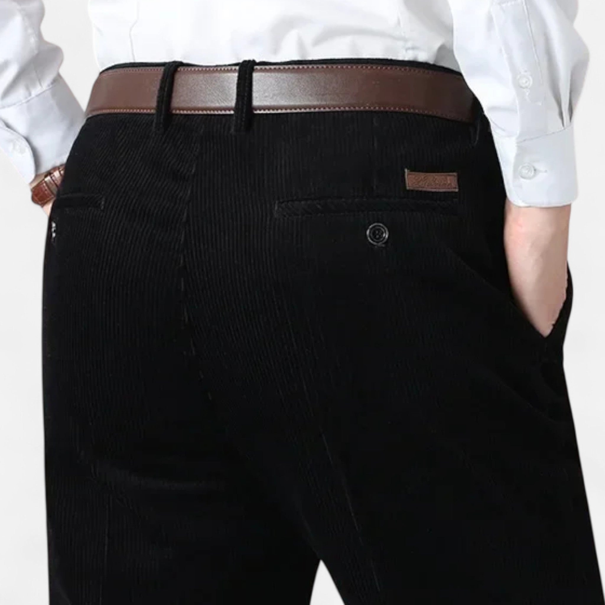 Montenza | Men’s Cotton Trousers – Effortless Tailored Ease