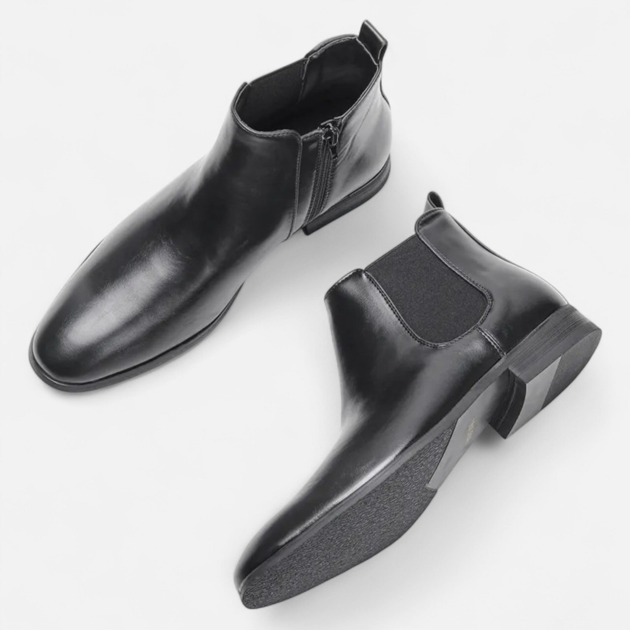 Montenza | Men’s Frosted Leather Chelsea Boots – Heritage Edition