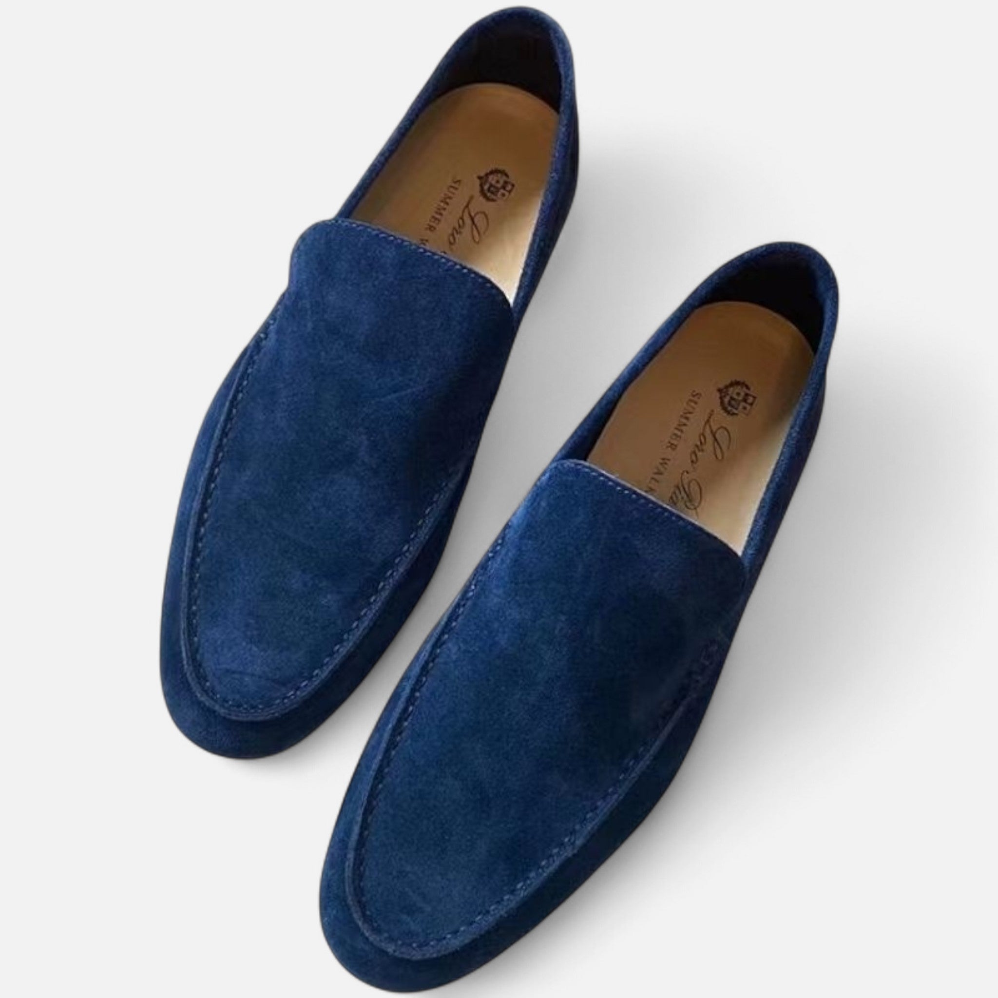 Montenza | Men’s Classic Suede Loafers – Riviera Heritage Edition