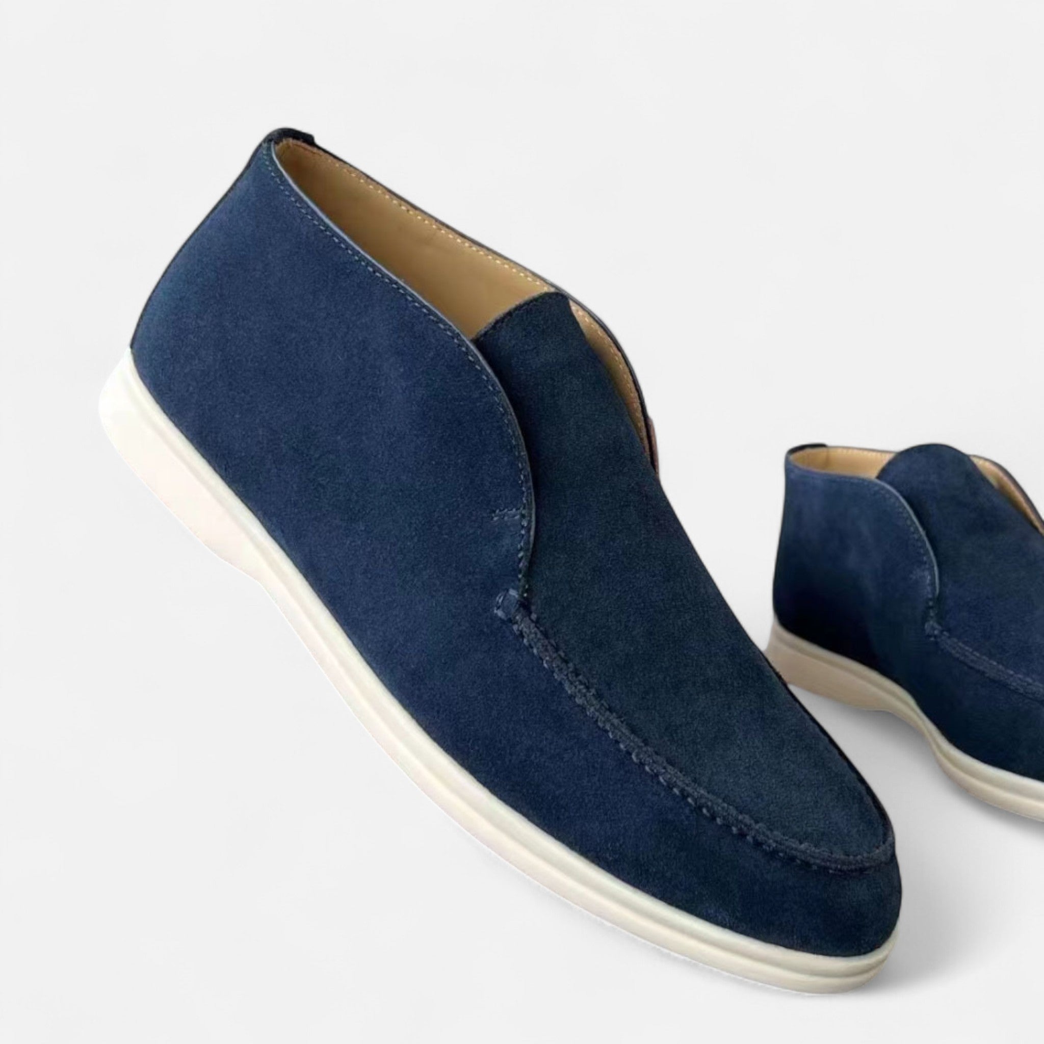 Montenza | Men’s Sheepskin Loafers – Elevated High-Top Leisure