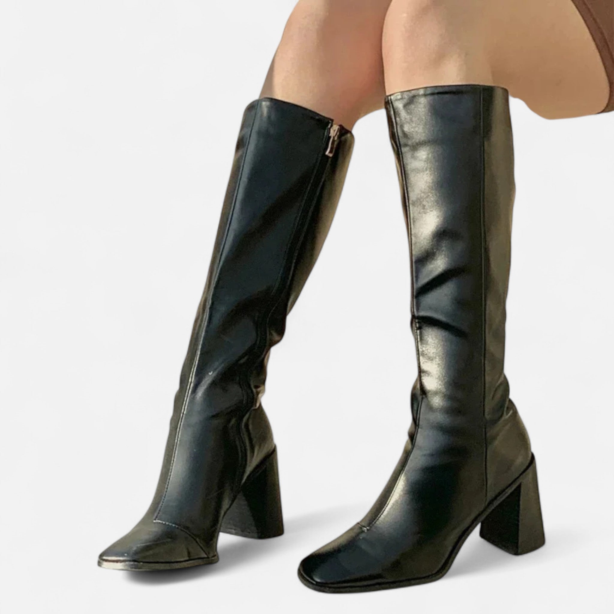 Montenza | Women’s Knee-High Leather Boots – Timeless Equestrian Elegance
