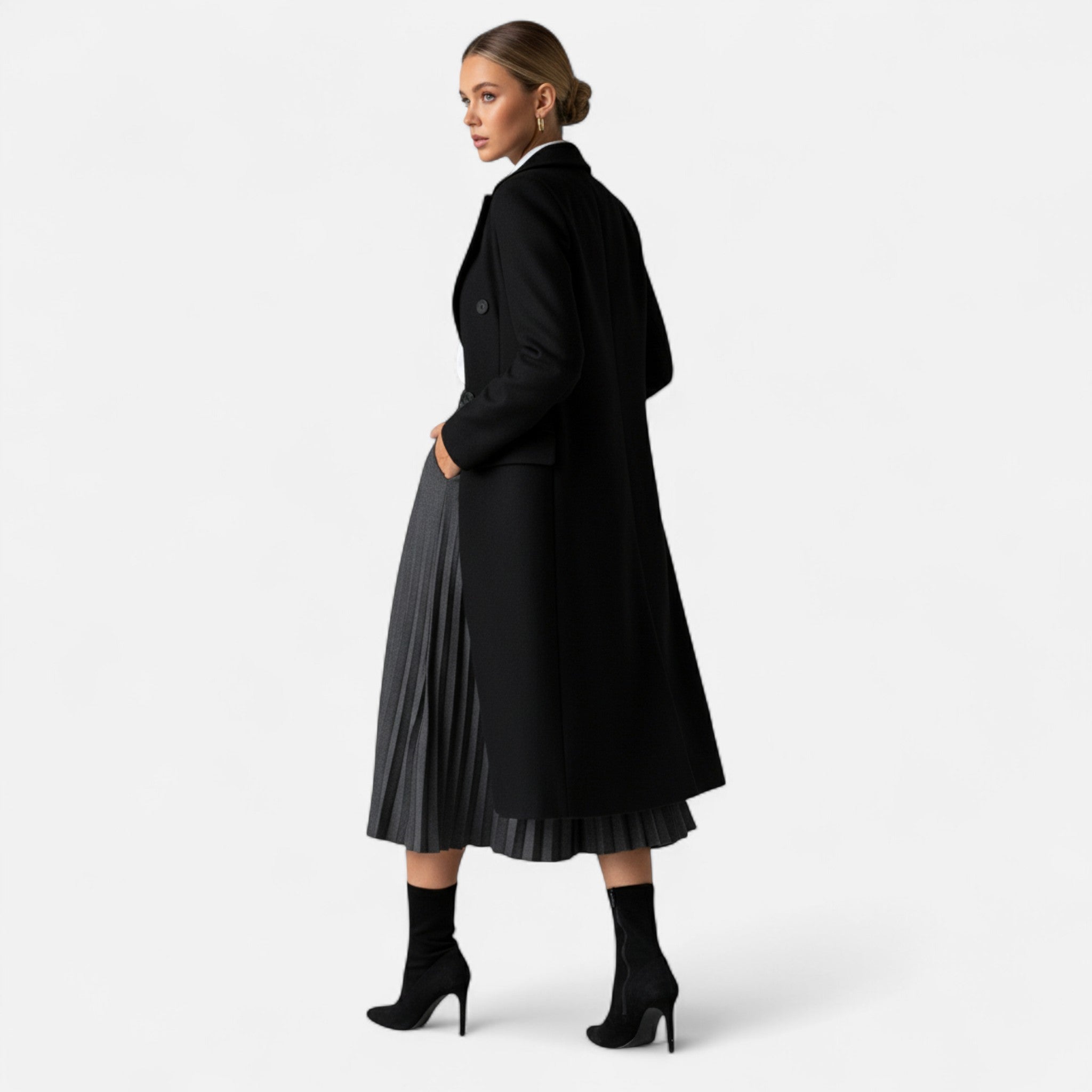Montenza | Women’s Wool Blend Overcoat – The Kensington Classic