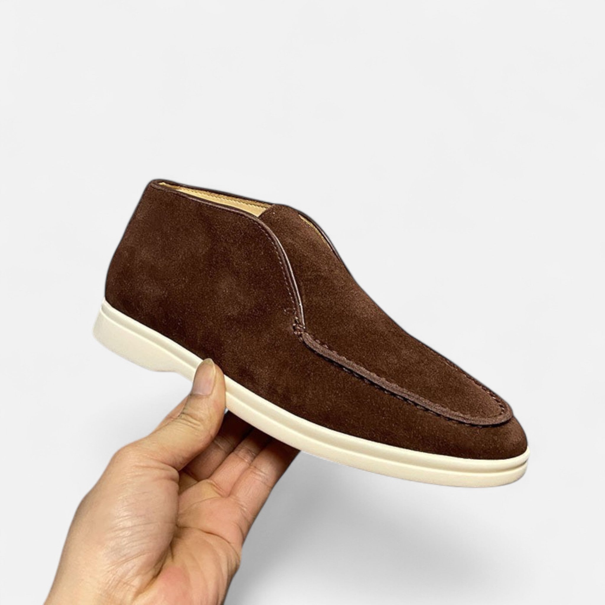 Montenza | Men’s Sheepskin Loafers – Elevated High-Top Leisure