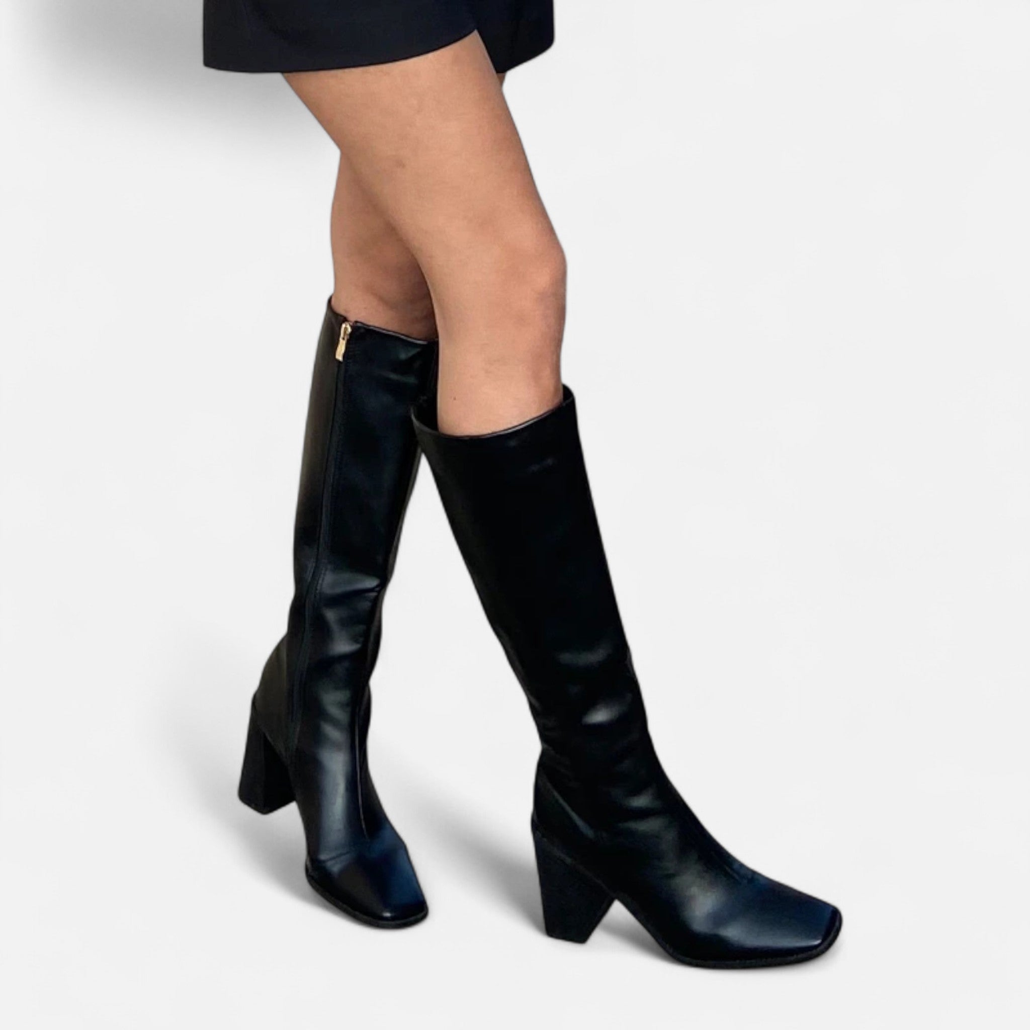Montenza | Women’s Knee-High Leather Boots – Timeless Equestrian Elegance