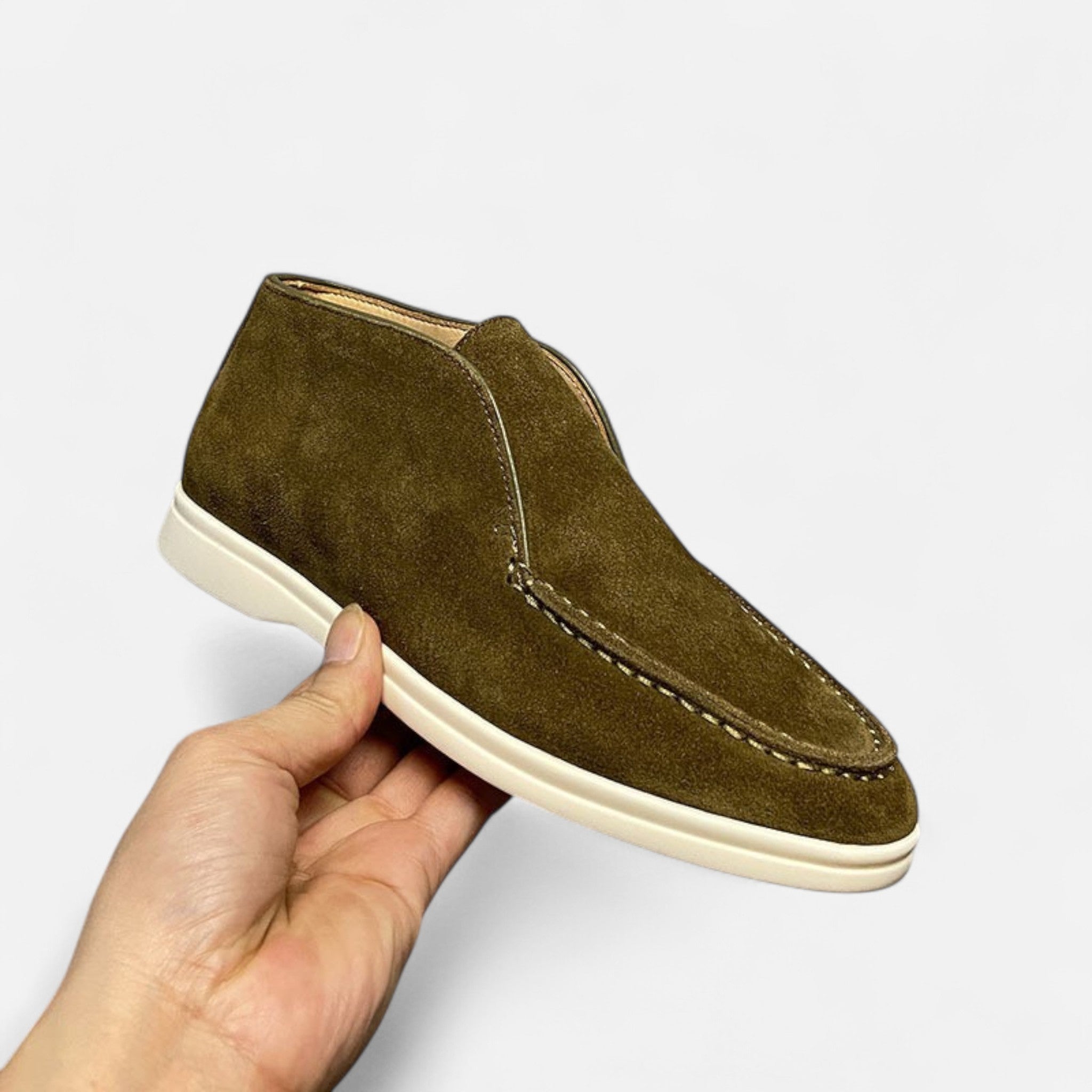 Montenza | Men’s Sheepskin Loafers – Elevated High-Top Leisure
