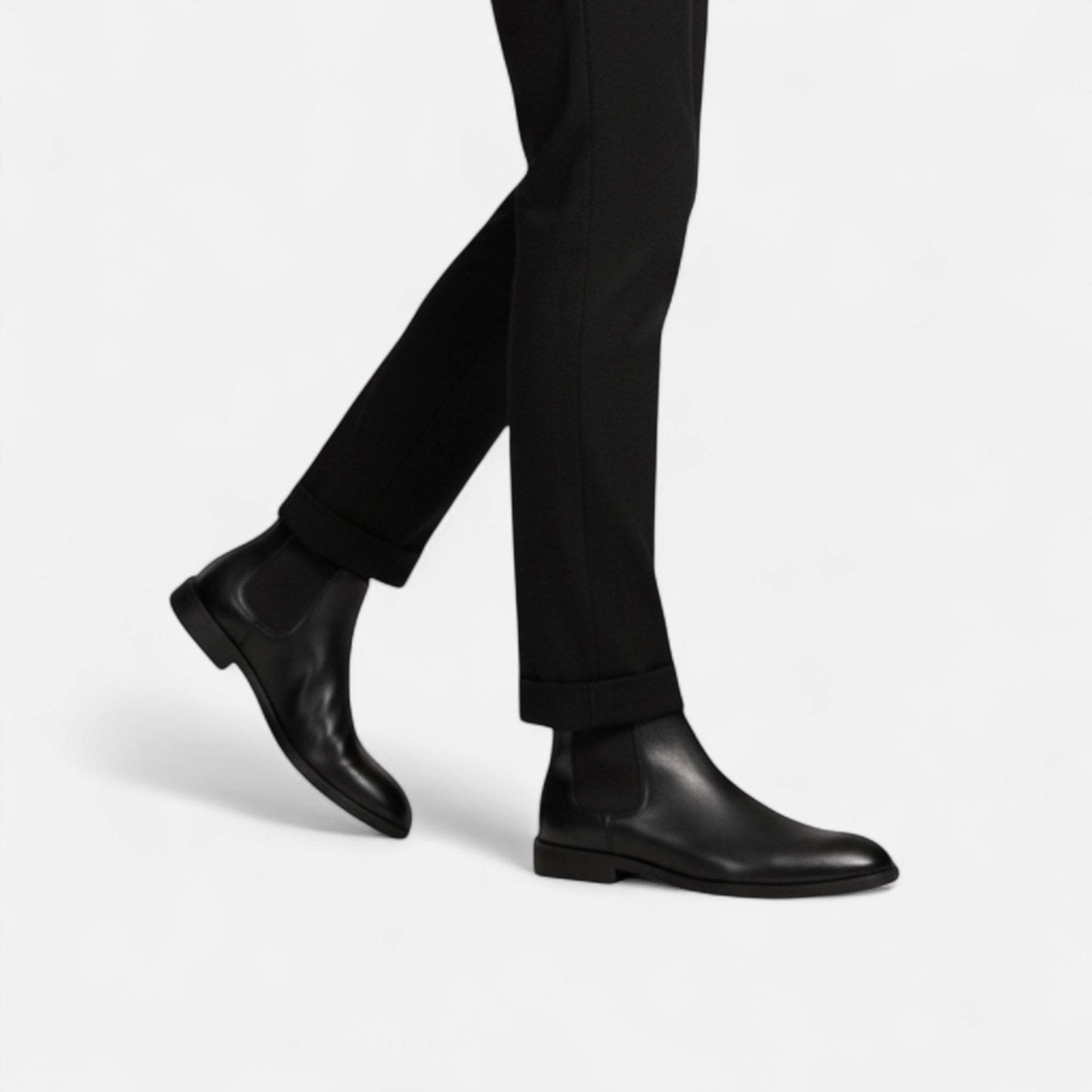 Montenza | Men’s Frosted Leather Chelsea Boots – Heritage Edition