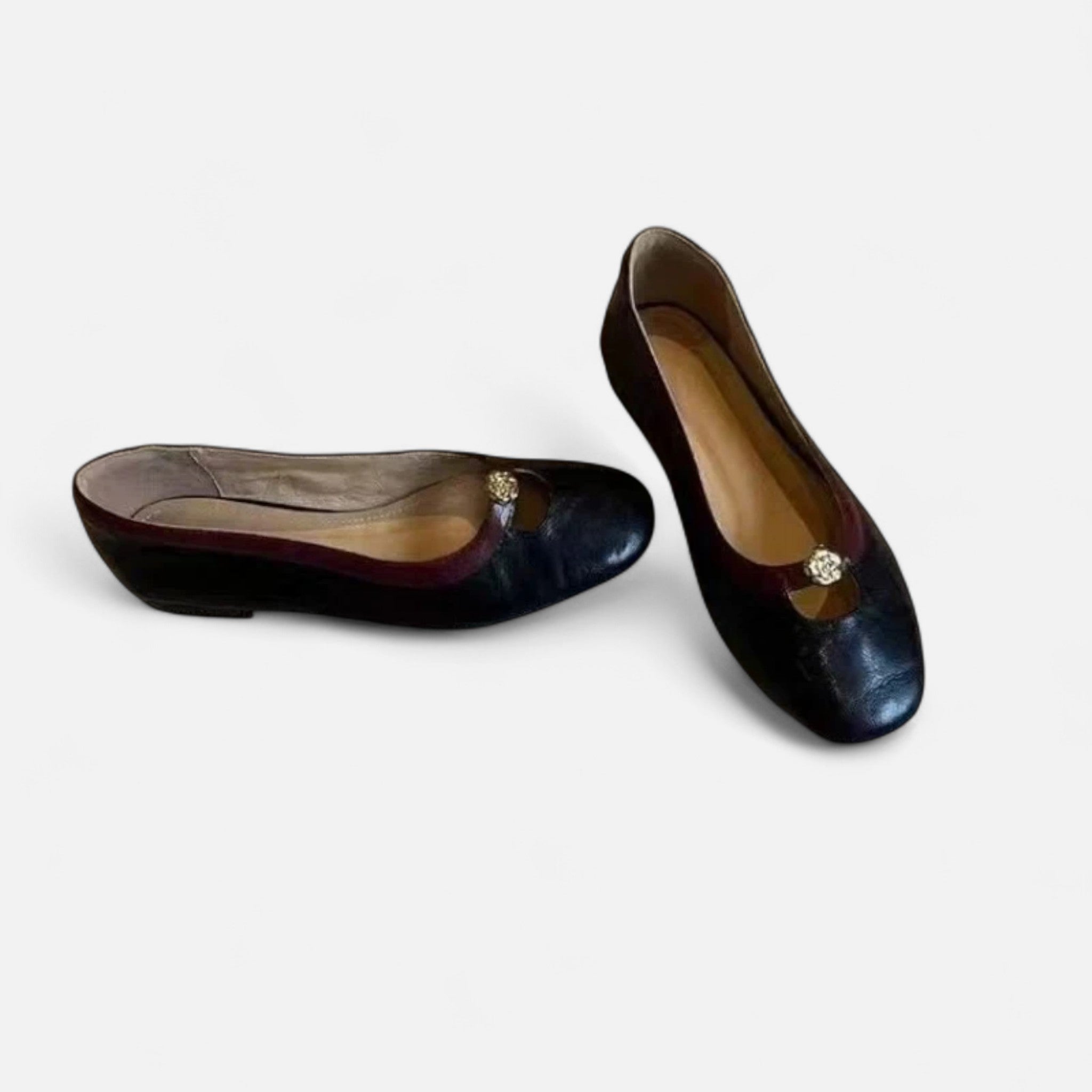 Montenza | Women’s Leather Ballet Flats – Timeless Everyday Elegance