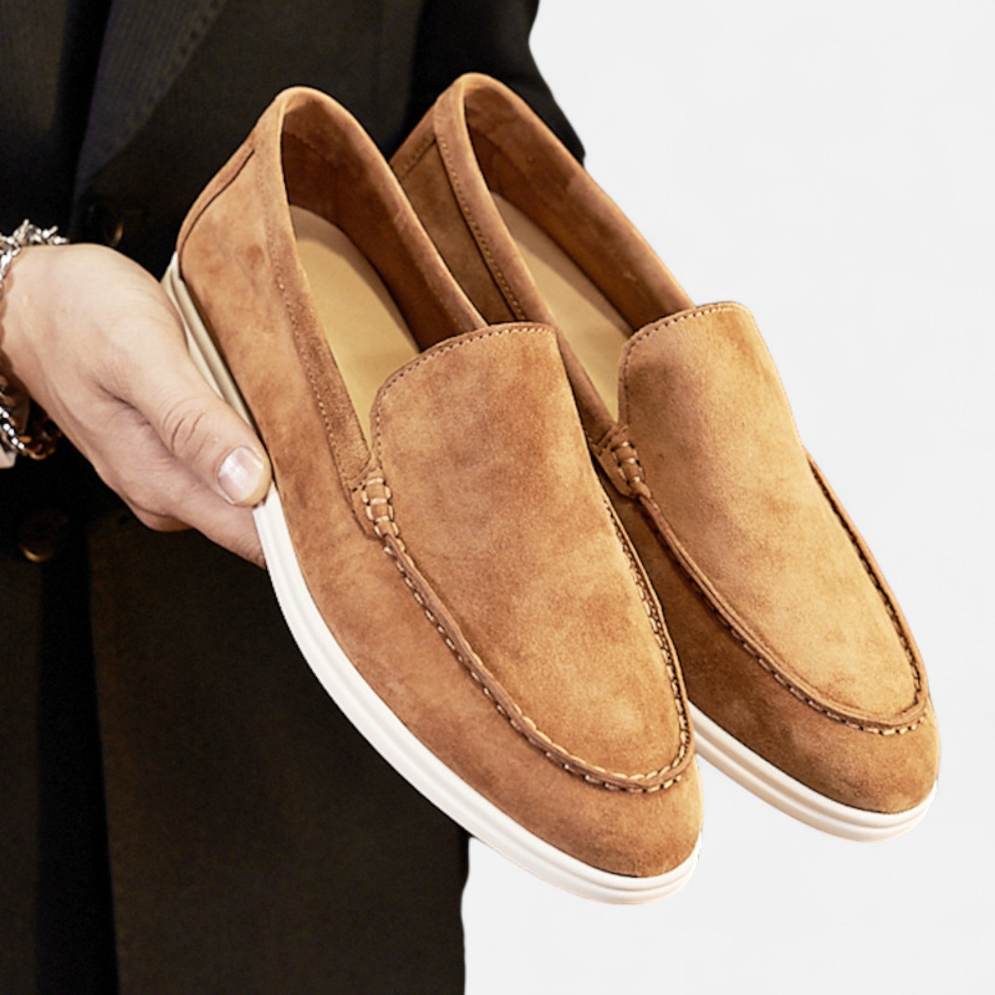 Montenza | Men’s Classic Suede Loafers – Riviera Heritage Edition