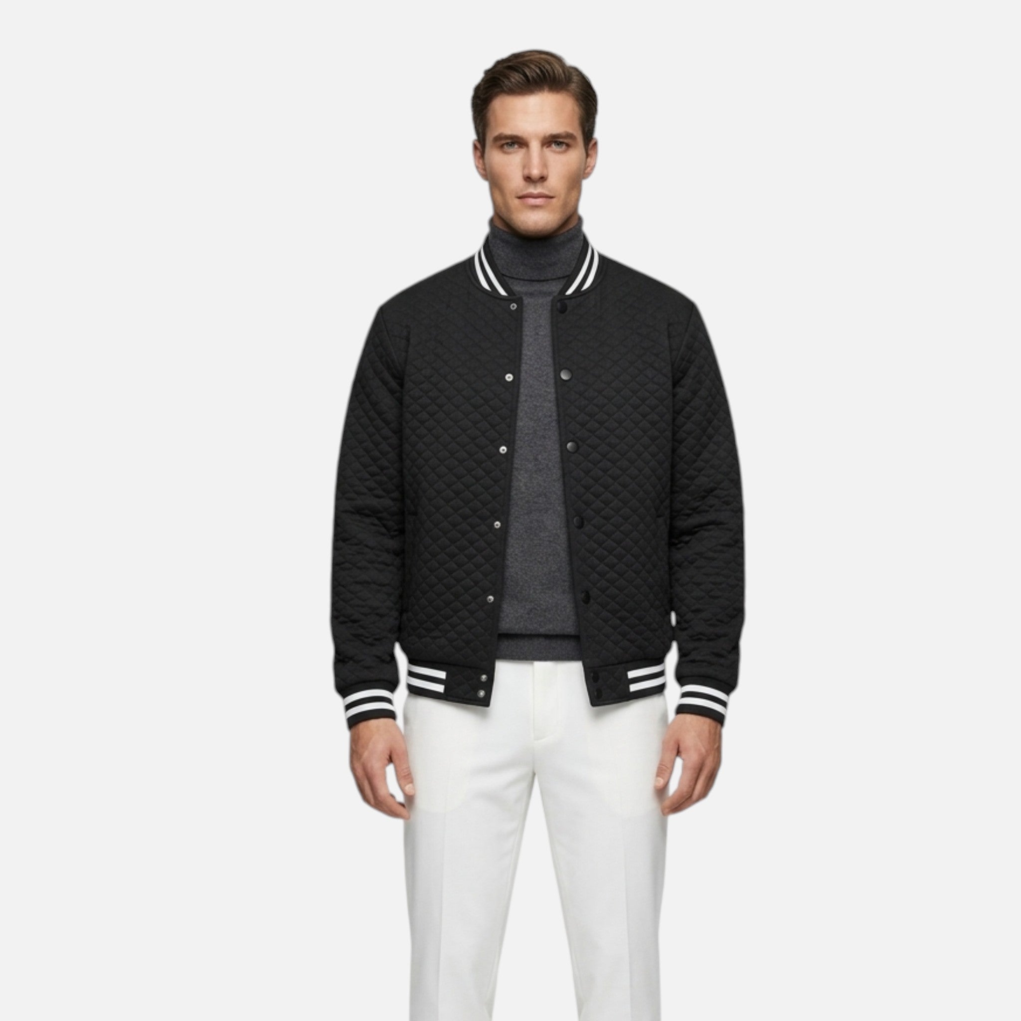 Montenza | Mens Varsity Bomber Jacket