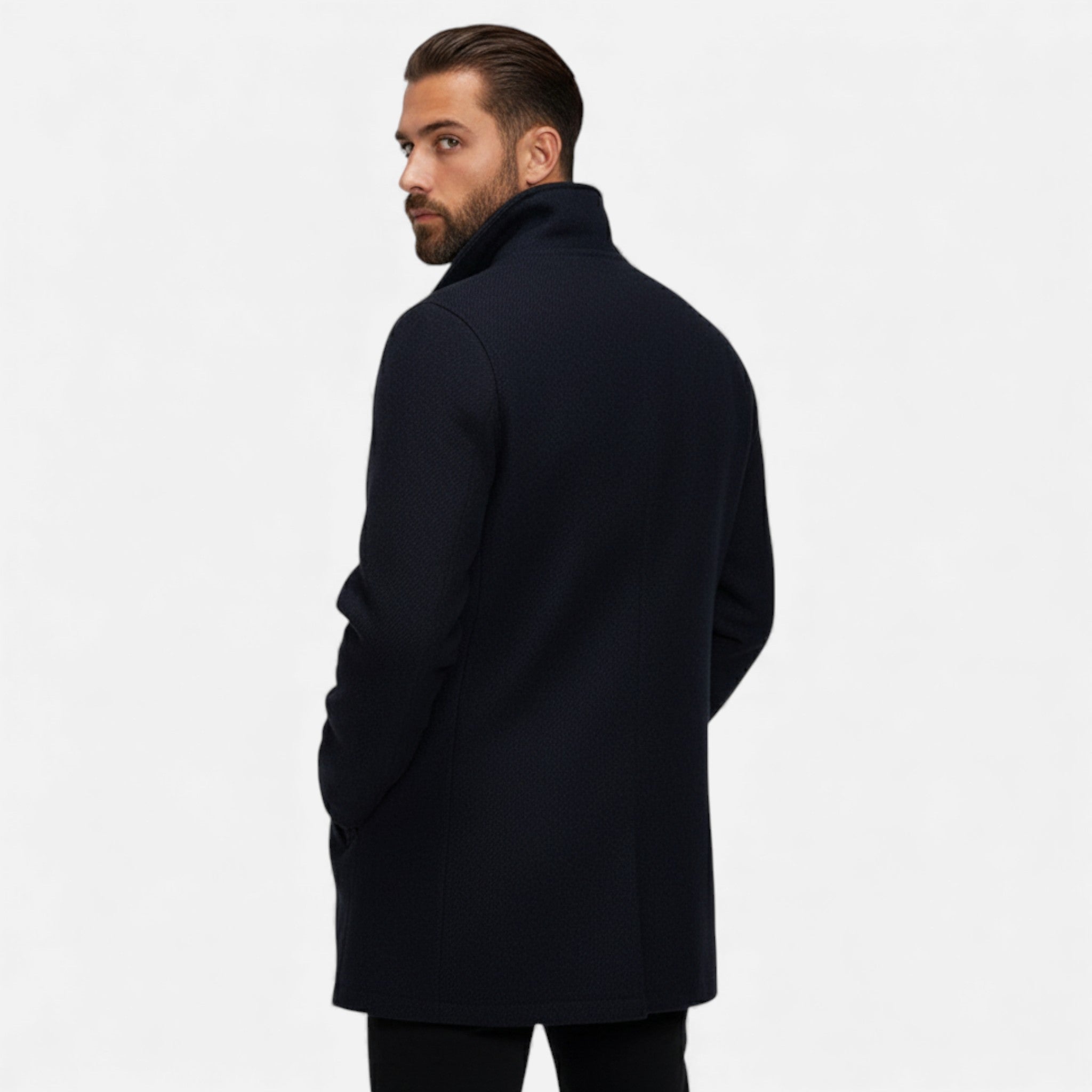 Montenza | Men’s Slim-Fit Coat – Heritage Lapel