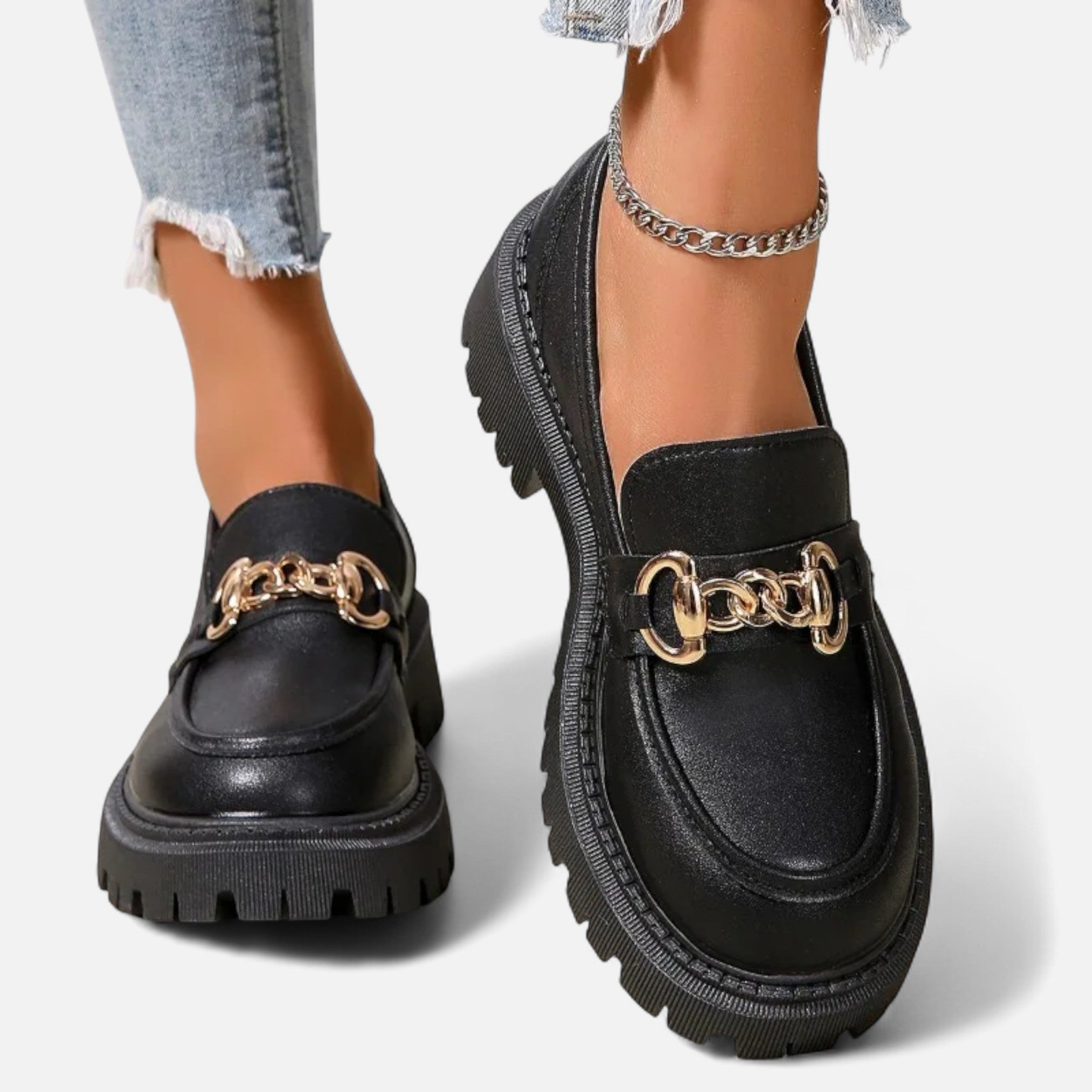 Montenza | Women’s Thick-Heel Loafers