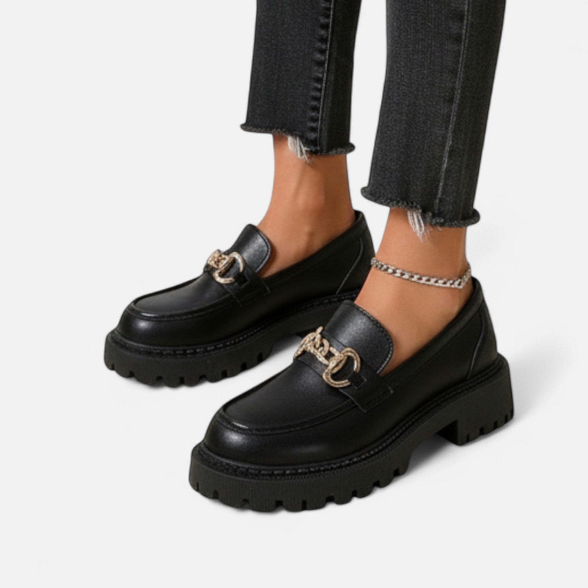 Montenza | Women’s Thick-Heel Loafers