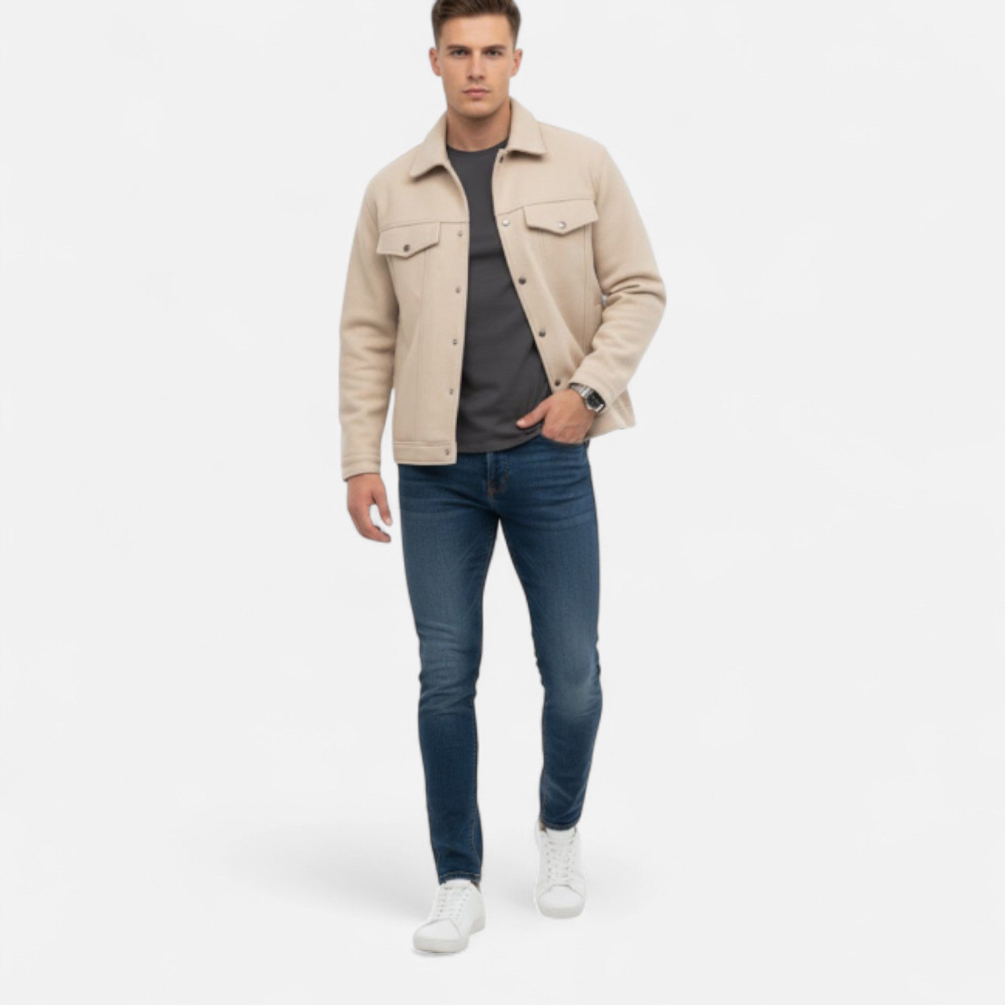 Montenza | Men’s Brushed Cotton Shirt – British Heritage