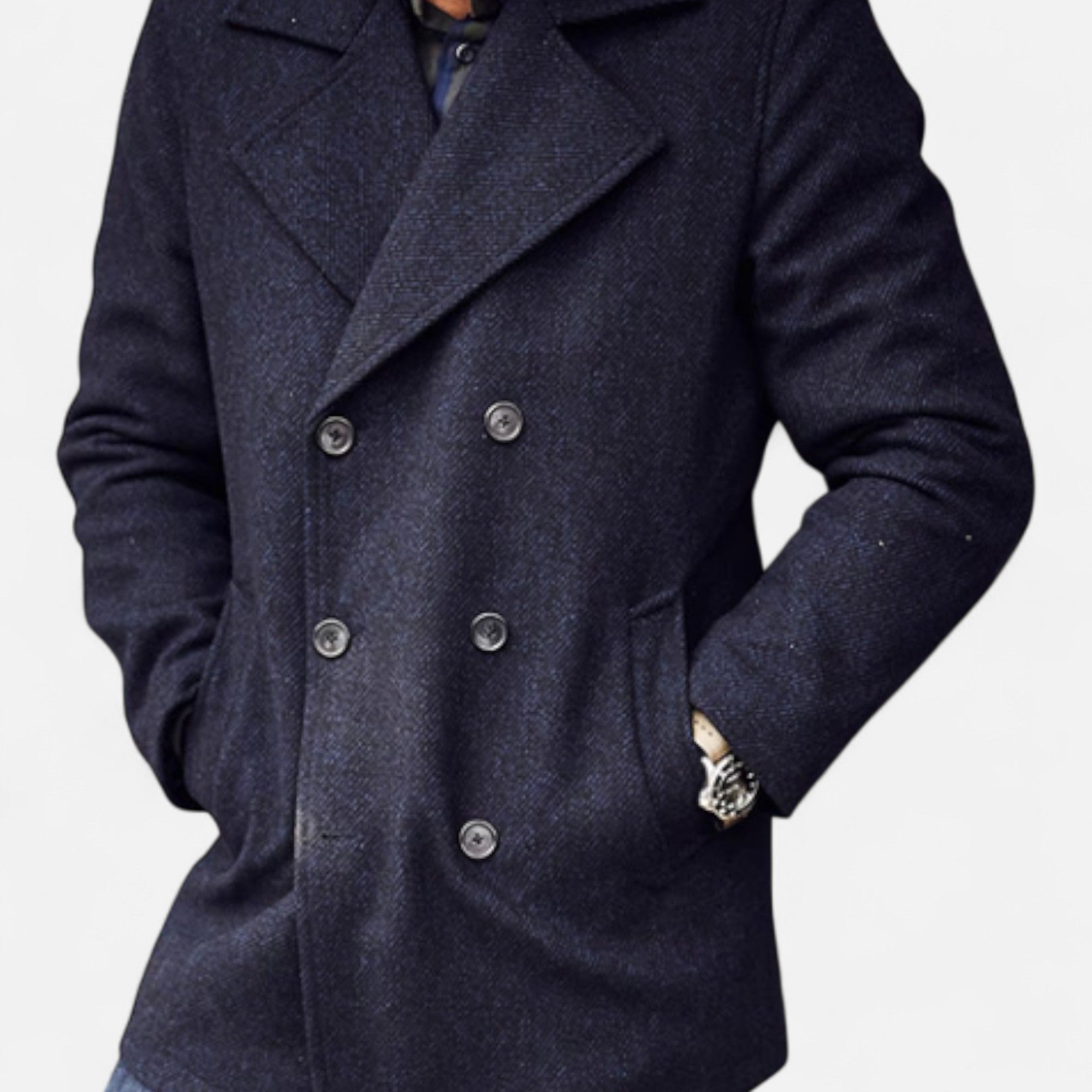 Montenza | Men’s Slim-Fit Coat – Heritage Lapel