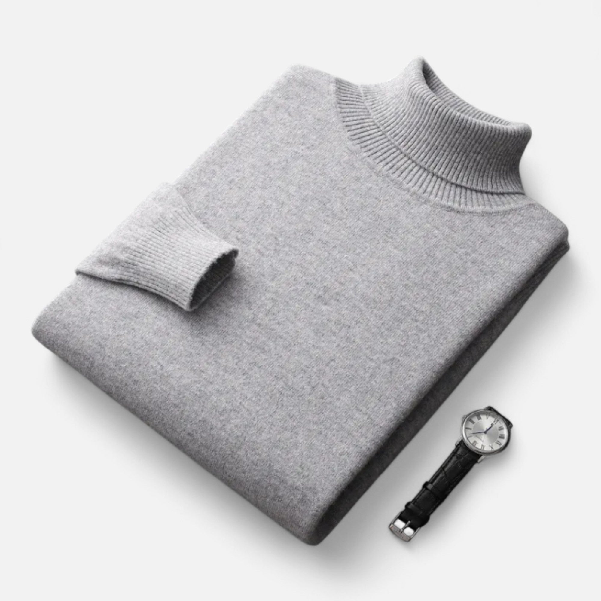 Montenza | Men’s Cashmere Sweater – Heritage High Lapel