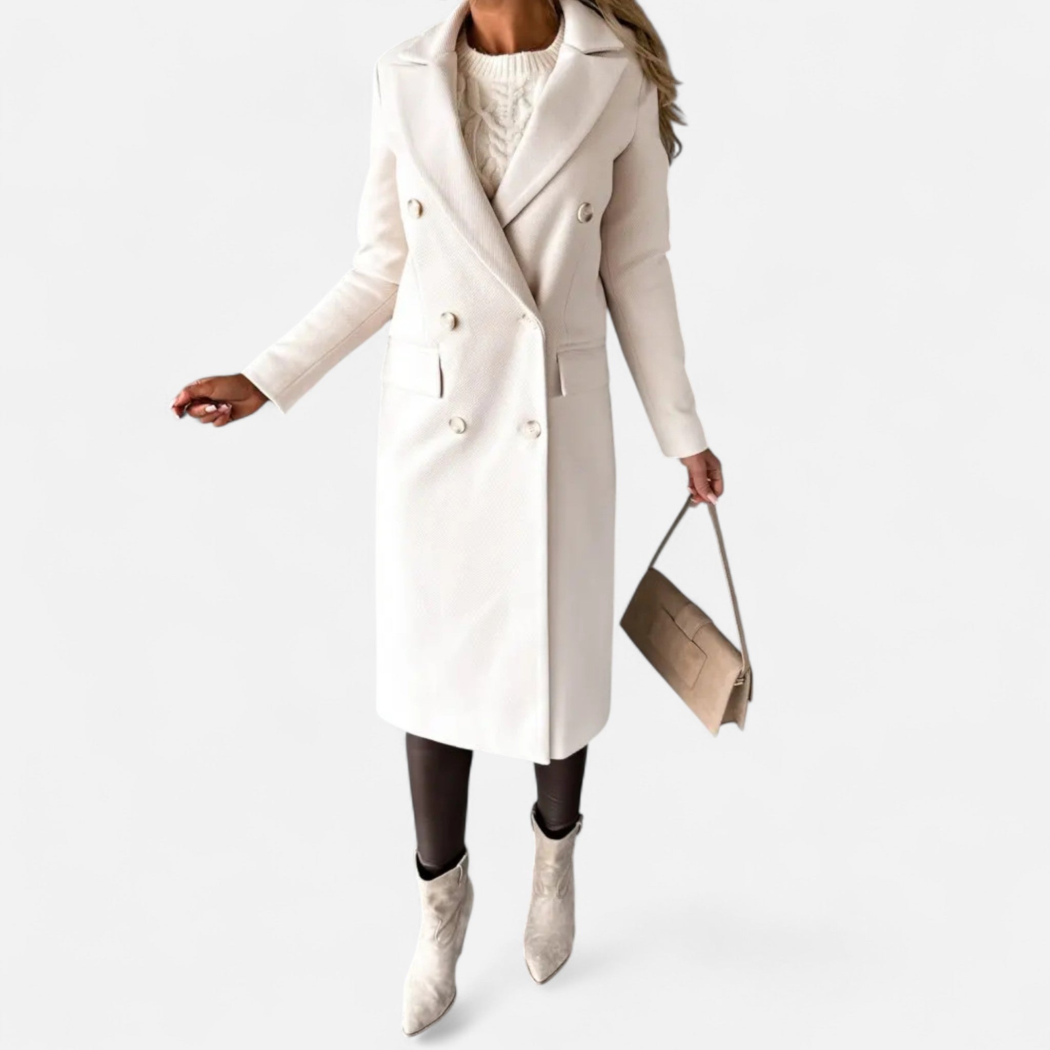 Montenza | Women’s Wool Blend Overcoat