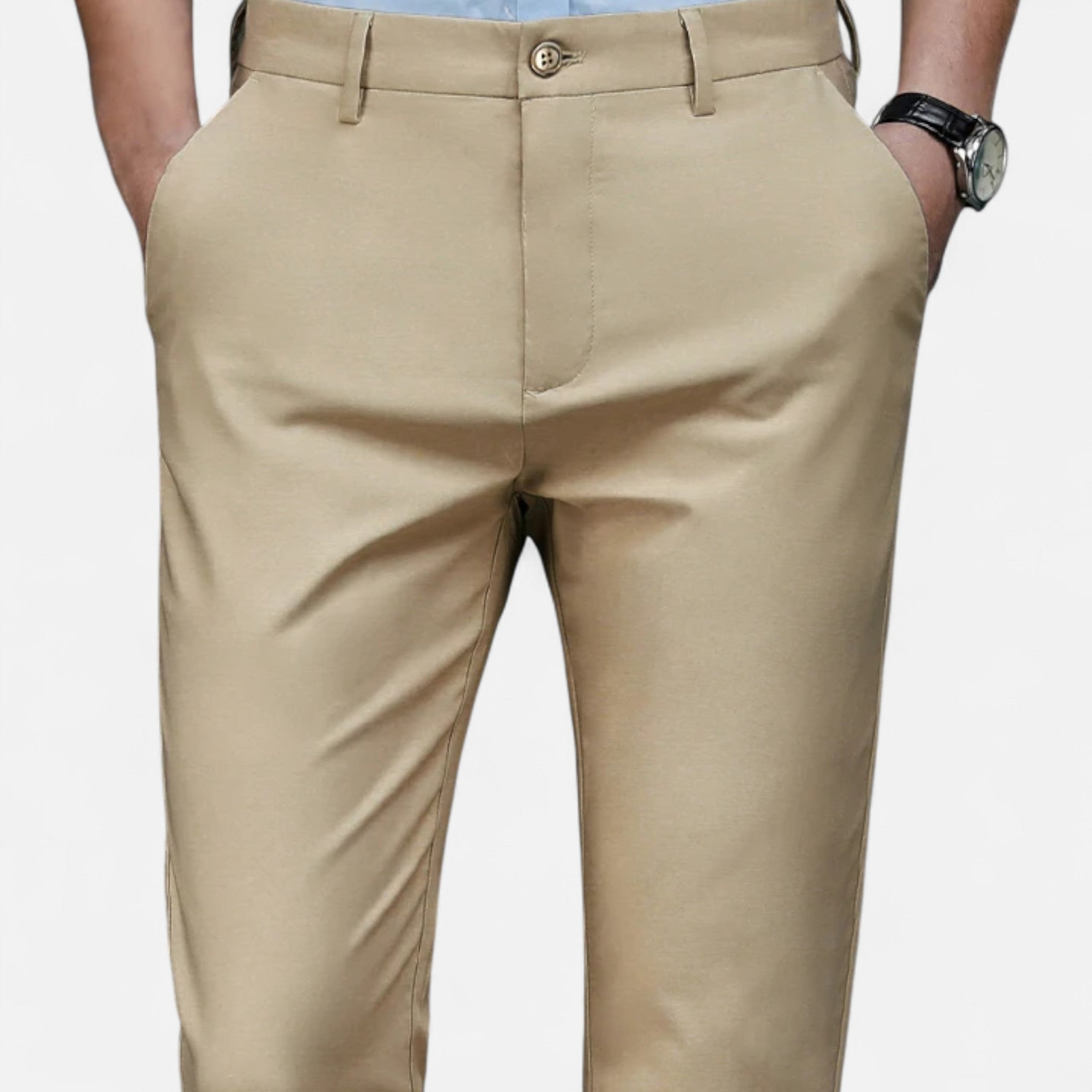 Montenza | Men’s Casual Stretch Trousers – Effortless Tailored Ease