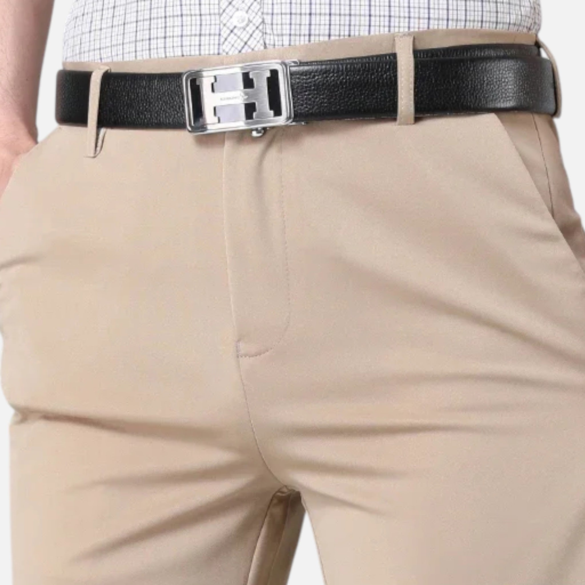 Montenza | Men’s Casual Stretch Trousers – Effortless Tailored Ease