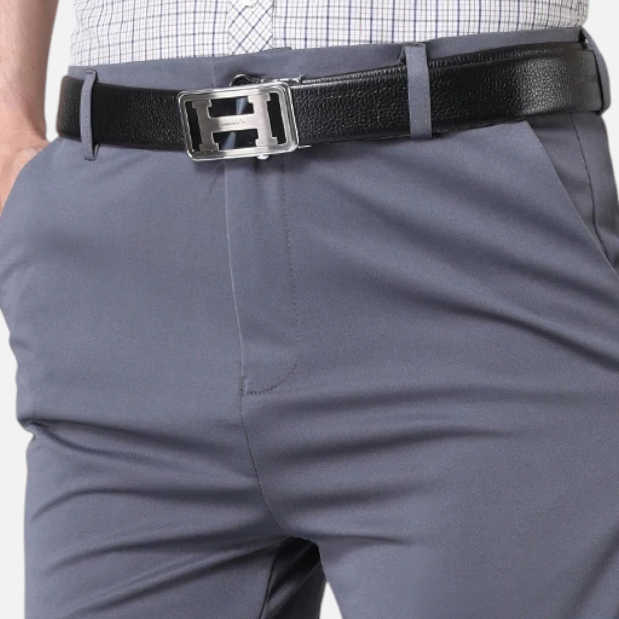 Montenza | Men’s Casual Stretch Trousers – Effortless Tailored Ease