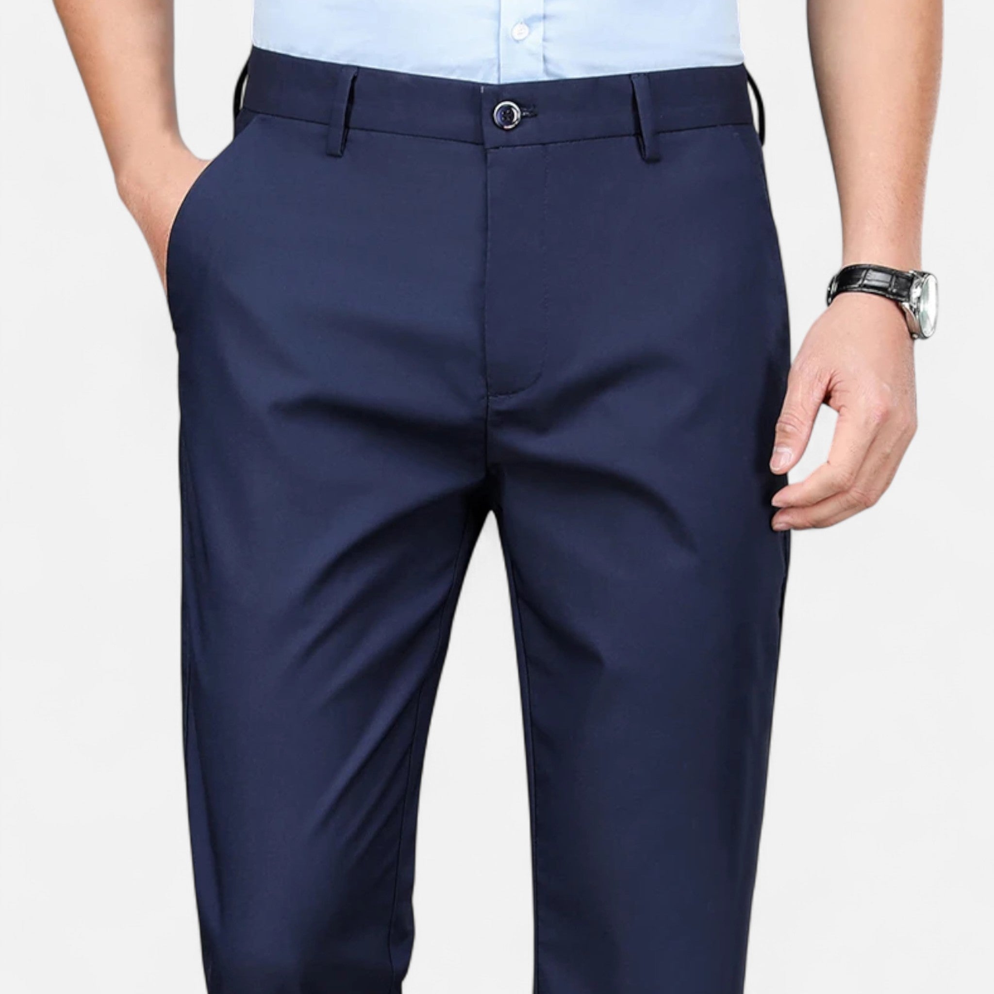 Montenza | Men’s Casual Stretch Trousers – Effortless Tailored Ease
