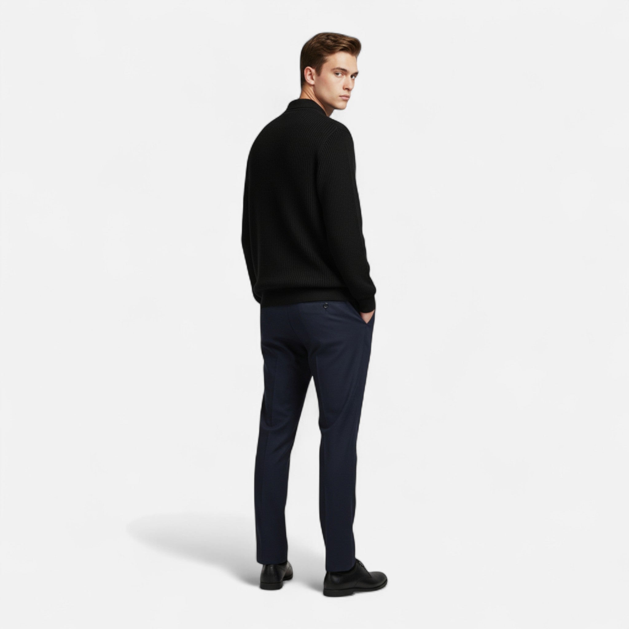 Montenza | Men’s Casual Stretch Trousers – Effortless Tailored Ease