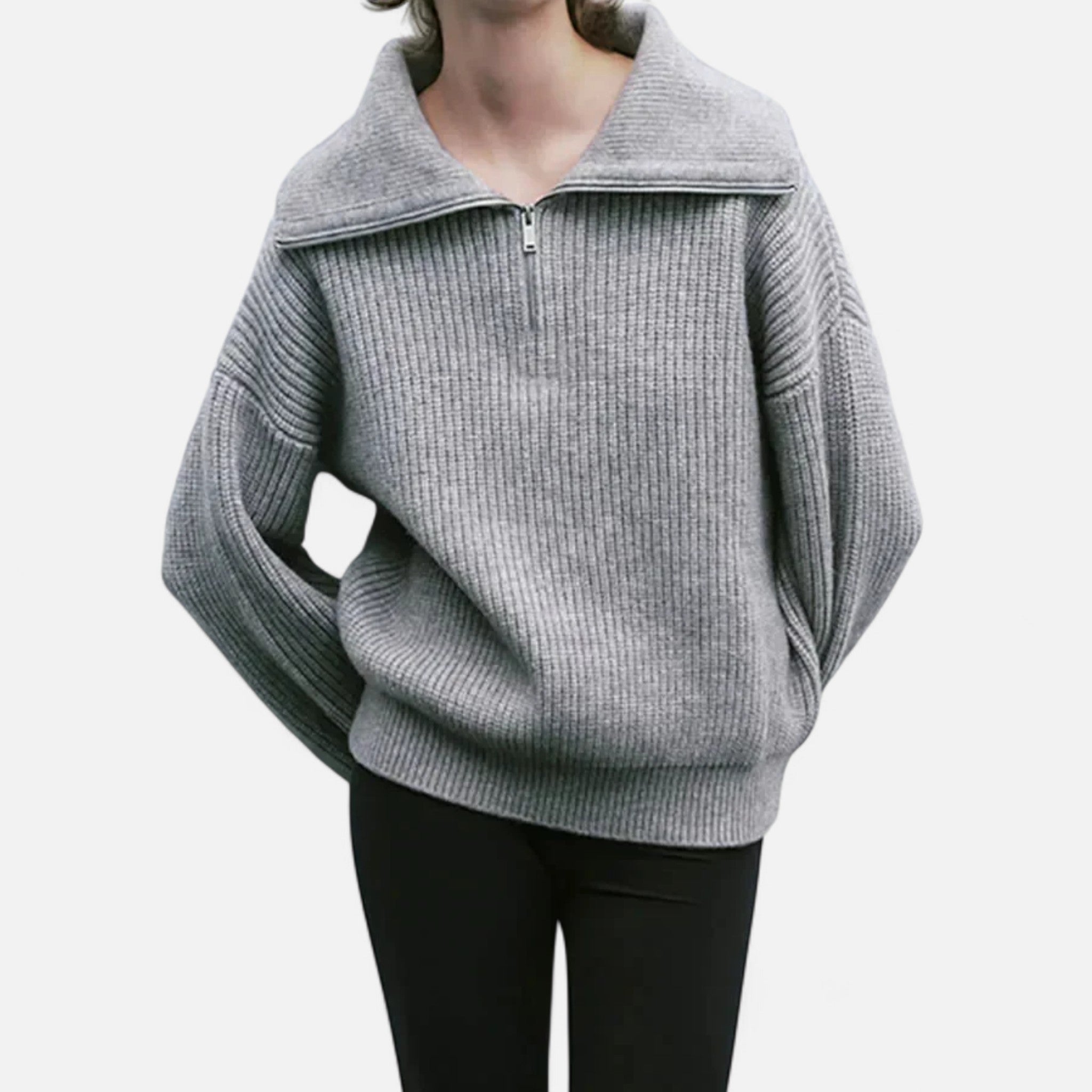 Montenza | Women’s Thick Knit Half-Zip