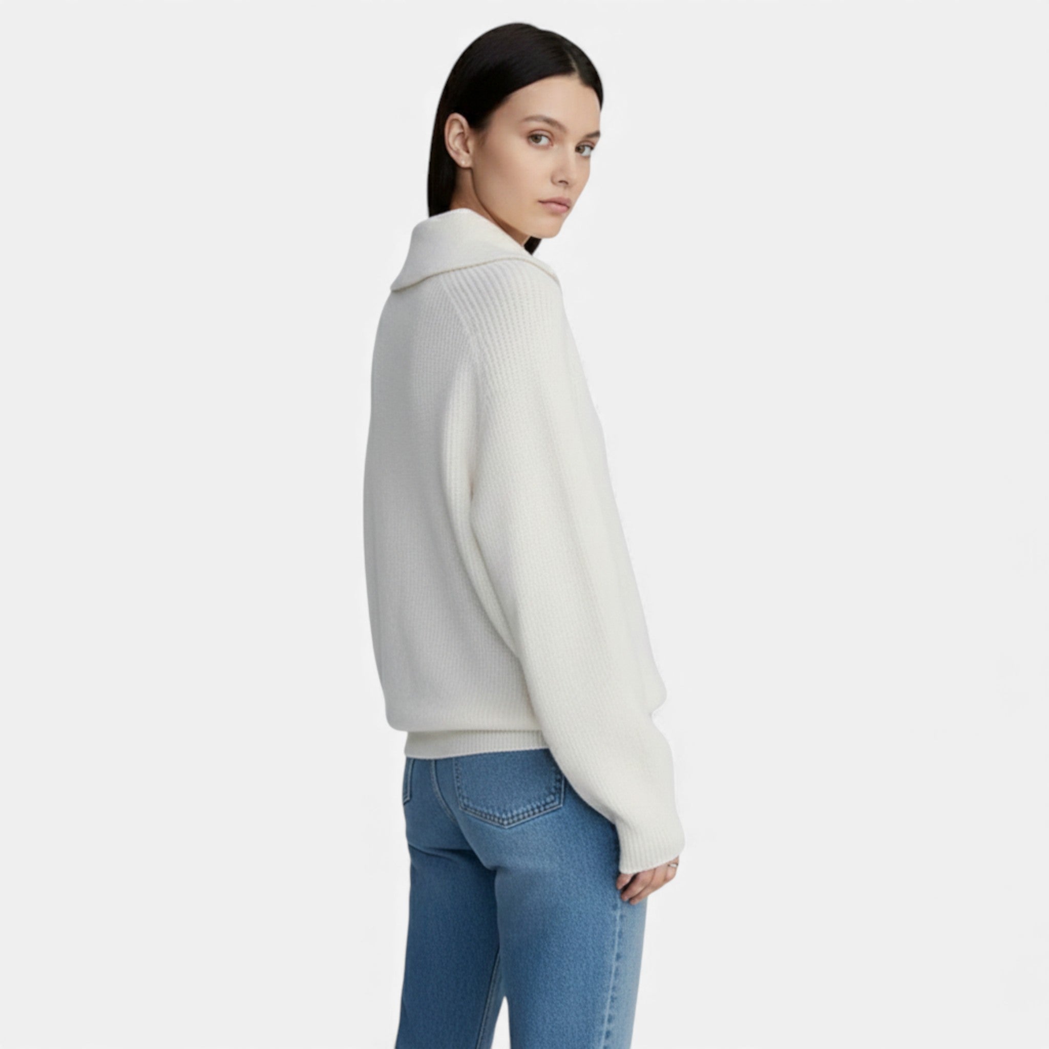 Montenza | Women’s Thick Knit Half-Zip